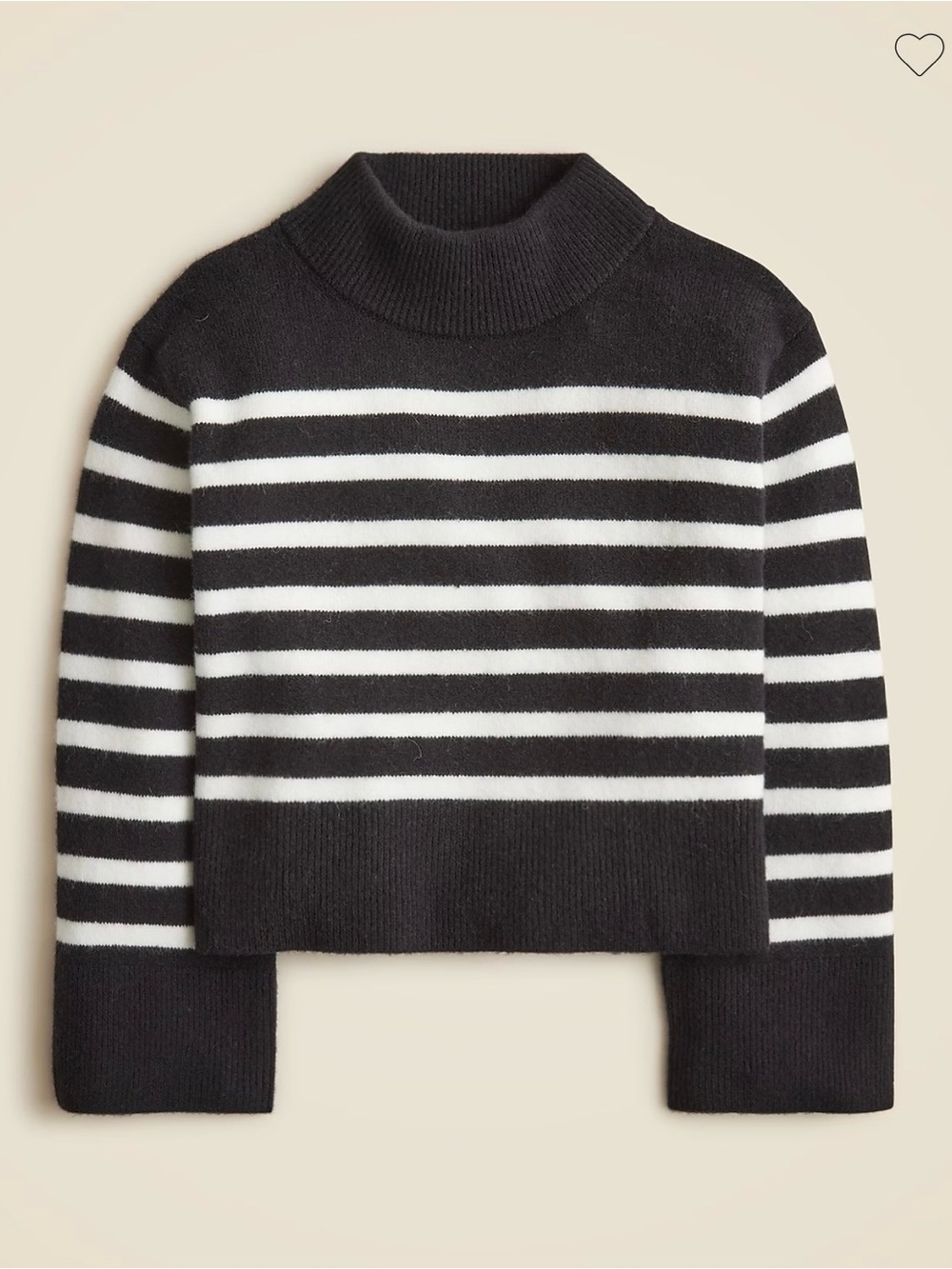 J. Crew Chunky crewneck sweater in Supersoft yarn. NWT